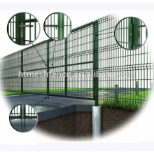 3D Fence Panel with Posts & Fixings mesh